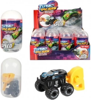 Gelände-Mini-Auto mit Starter im Kunststoff-Ei