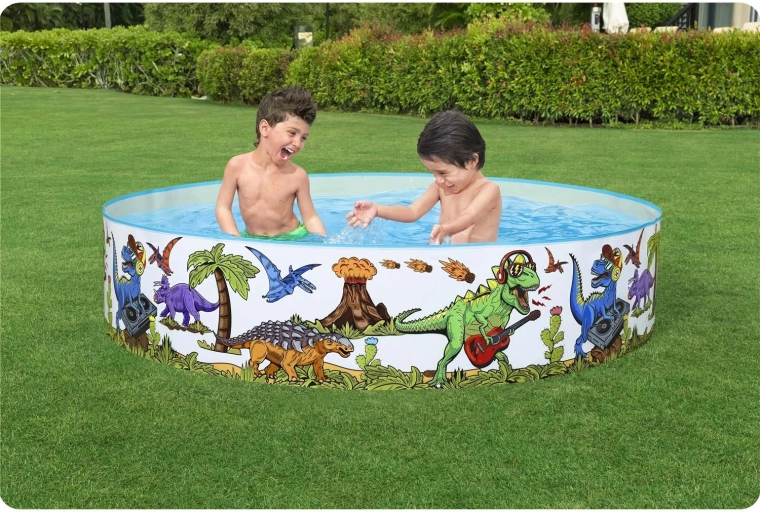 Geräumiger Durchmesser für gemeinsamen Spaß