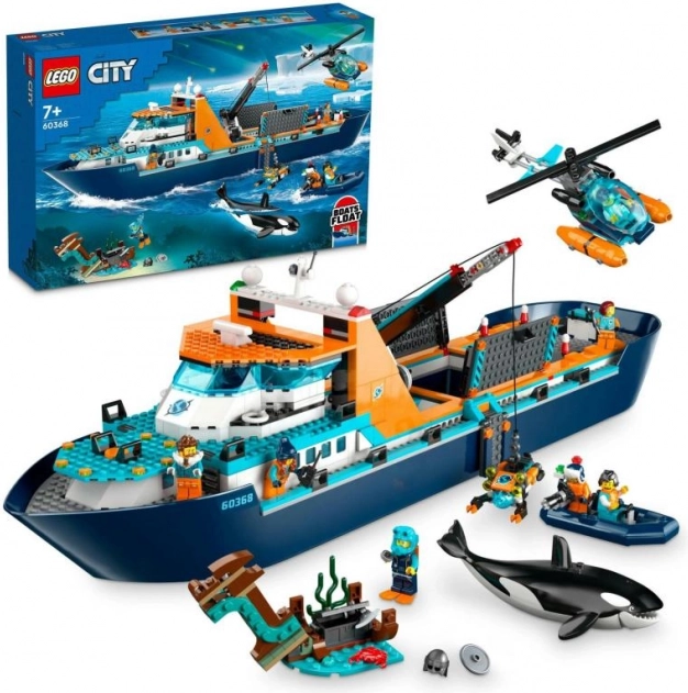 LEGO City Forschungsschiff der Arktisforscher