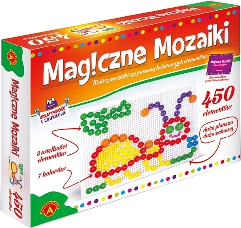Magische Mosaike – kreatives Lernset 450 Stk.