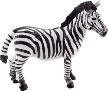 Plastische Zebrafigur 10 cm