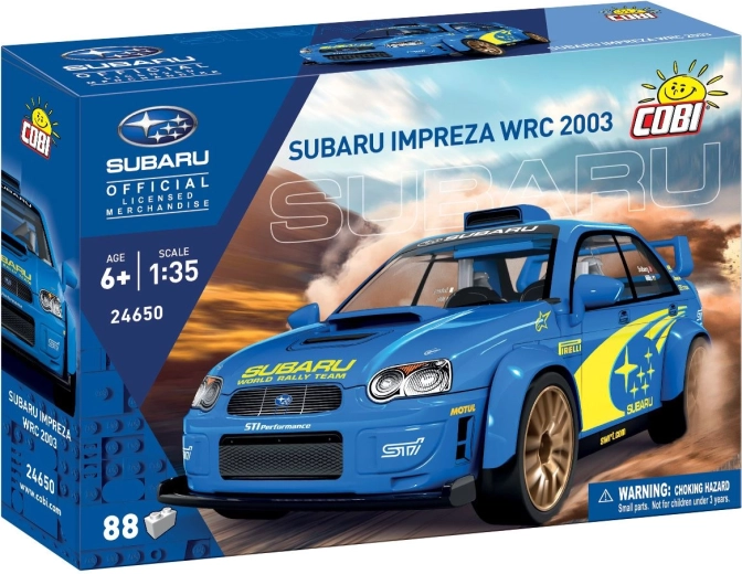 Cobi Subaru Impreza WRC 2003 1:35 (88 Teile)