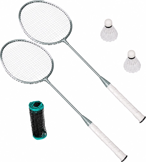 Faltbares Badminton-Set 4-in-1 im Koffer – 1 Stück