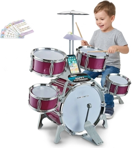 Komplettes Schlagzeug für kleine Musiker