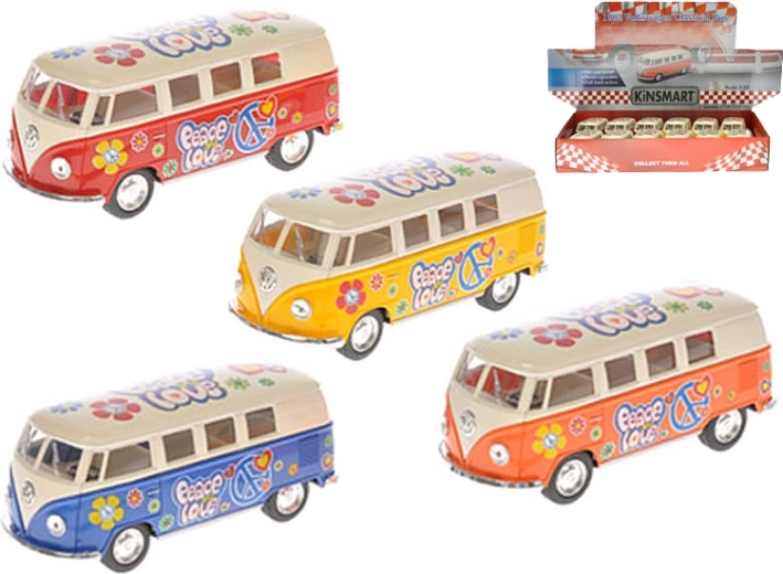 Kinsmart Metallmodell Volkswagen Classical Bus 1962 1:32 13 cm