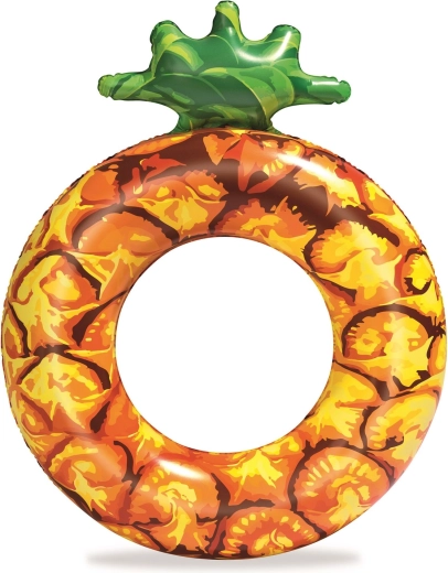 Auffällige tropische Ananas