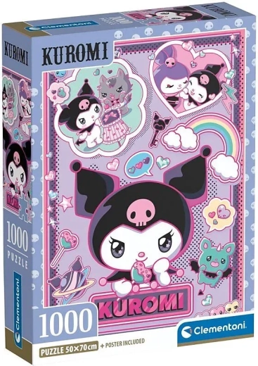 Puzzle CLEMENTONI Kuromi 1000 Teile