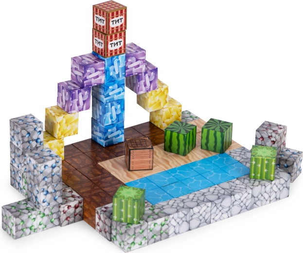 Kreatives Bauen im Pixelwelt-Stil