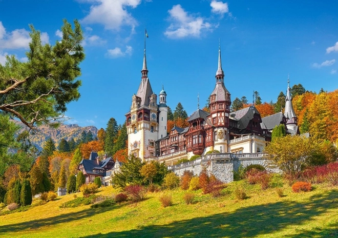 Puzzle 500 Teile Schloss Peleș, Rumänien