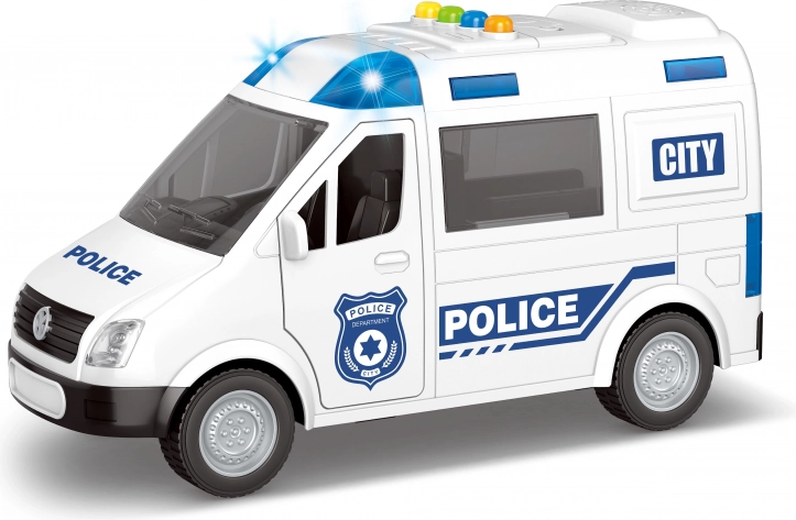 Polizeiauto mit Effekten 22 cm