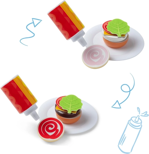 Sauce, die eine Überraschung enthüllt