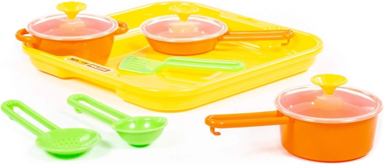 Buntes Set für das Kochspiel