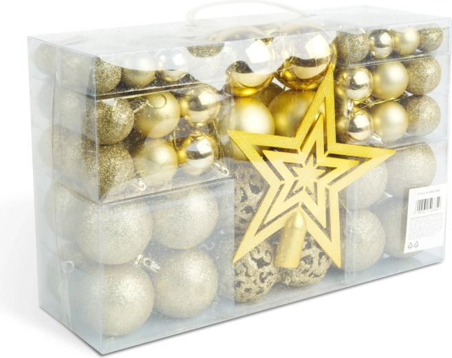Reichhaltiges Set für den gesamten Weihnachtsbaum