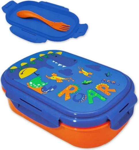 Snackbox mit Besteckset für Kinder