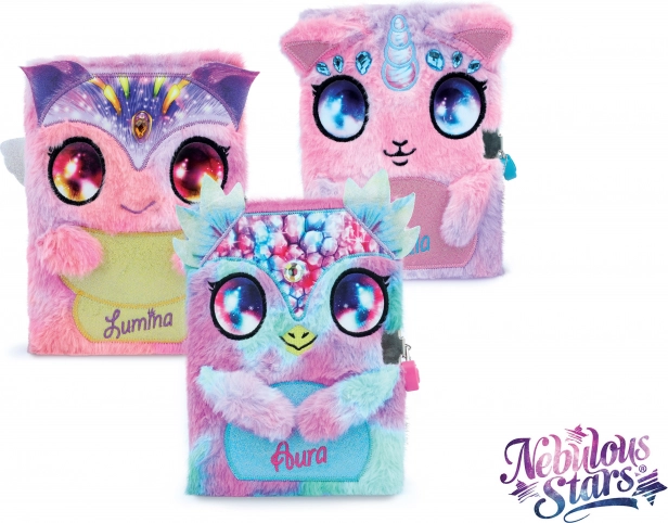 Flauschiges Tagebuch Aura Nebulous Stars