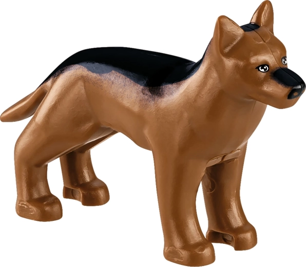 2 Figuren und ein Hund für kreatives Spielen