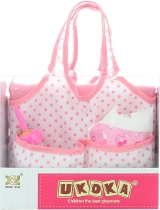 Tasche mit Zubehör für Puppen