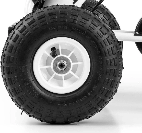 Aufblasbare Räder mit Lagern für eine sanfte Fahrt