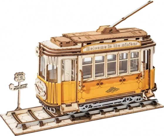 3D Holzpuzzle Straßenbahn von Rolife