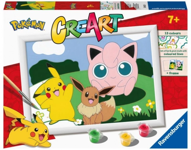 CreArt Pokémon – Malen nach Zahlen