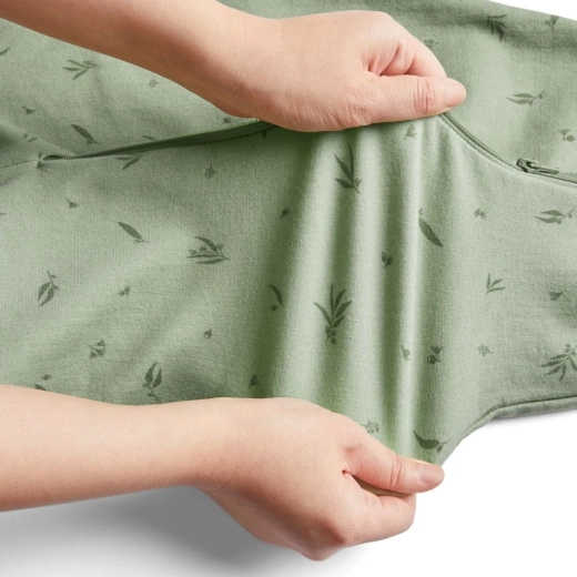 Elastisches Jersey-Material aus Naturfasern