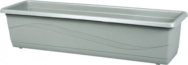 Kunststoff-Balkonkasten Lobelia Modern 50 cm hellgrün