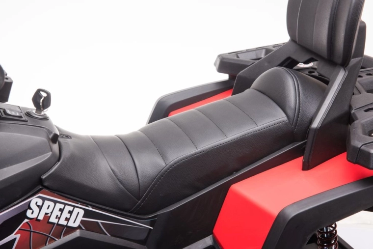 Bequemer Sitz mit Rückenlehne