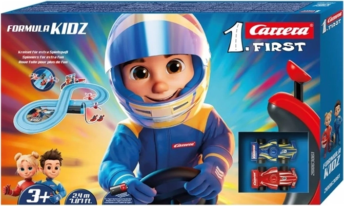 Carrera First Rennbahn Formula Kidz 2,4 m