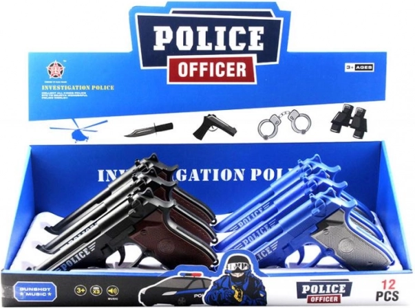 Pistole mit Schießgeräuschen für Kinder MAC TOYS