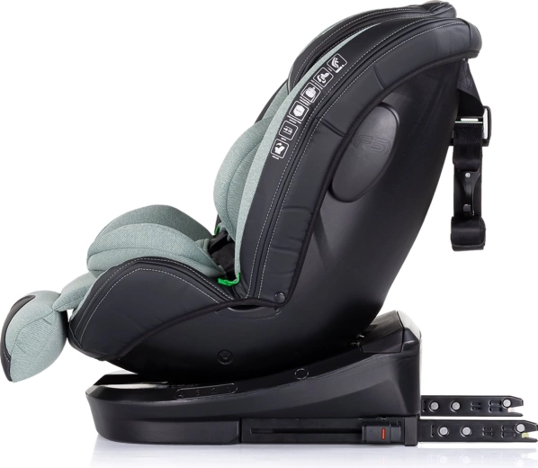 Sichere Installation mit ISOFIX + Top Tether