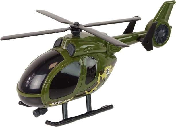 Realistischer Militärhubschrauber