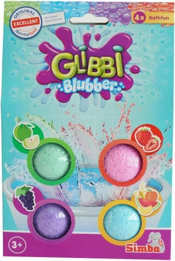 Glibbi Blubber sprudelnde Badebomben