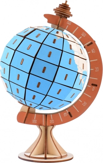 Holz-3D-Puzzle Globus WOODCRAFT
