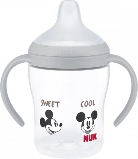 Lern-Trinkflasche NUK Perfect Match DISNEY Minnie, grau, 150 ml