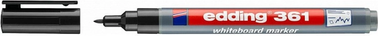 Whiteboard-Marker Edding 361 schwarz – 1 Stück