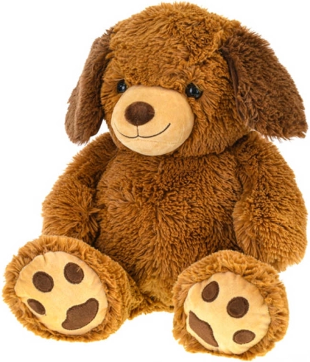 Plüsch-Sitzhund 60 cm – 1 Stück