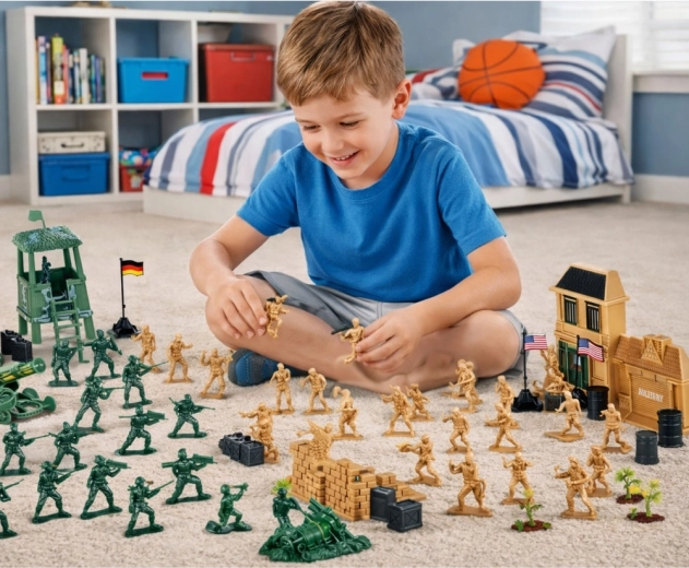 Kreatives Spiel drinnen und draußen