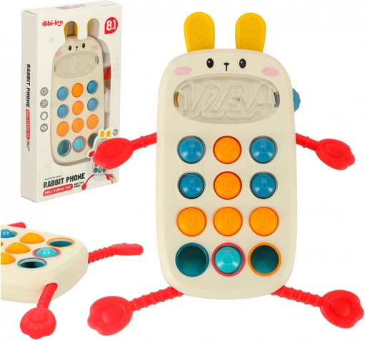 Sensorisches Telefon-Beißspielzeug für Babys Bibi-inn