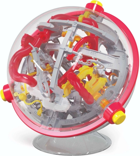 Transparente 3D-Labyrinthkugel