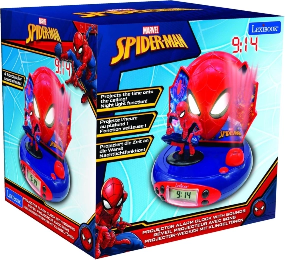 3D-Wecker mit Projektor SPIDER-MAN