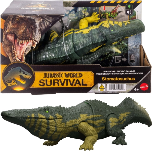 Interaktiver Dinosaurier Jurassic World Stomatosuchus mit Sound und Licht