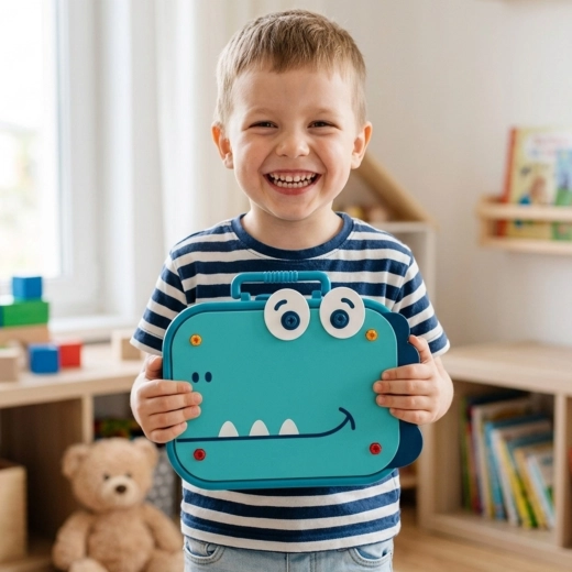 Praktischer 2-in-1-Koffer für unterwegs