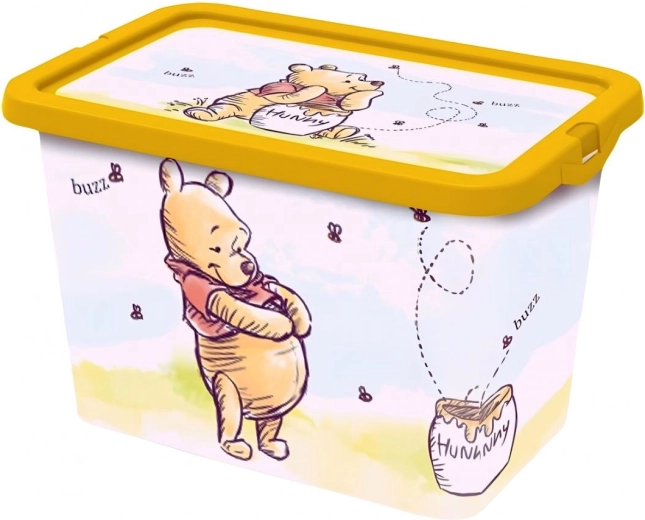 Stor Aufbewahrungsbox mit Clip-Deckel Winnie Puuh