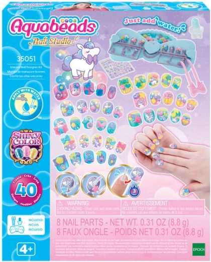 Aquabeads Einhorn-Nagelstudio für Kinder