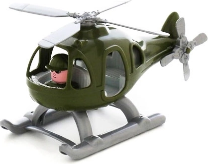 Hubschrauber Donner – militärischer Kunststoffhubschrauber Wader 29 cm