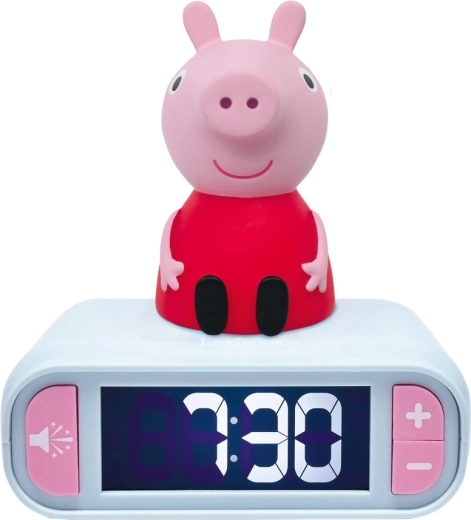 Lexibook Wecker Peppa Wutz mit leuchtender Figur