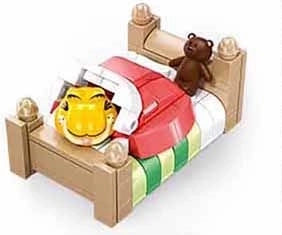 Sluban Garfield im Bett – Bauset