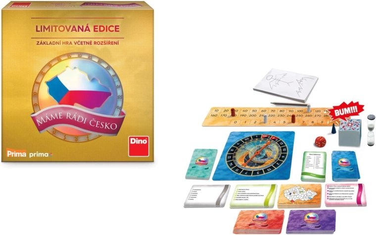 Wir lieben Tschechien – limitierte Edition, Familien-Partyspiel