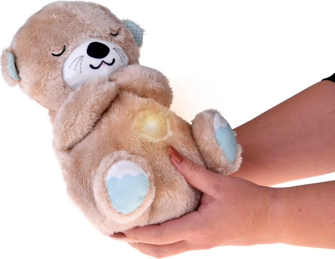 Sanftes Atmen und beruhigendes Licht