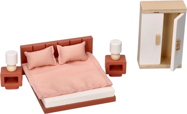 Puppenhaus-Möbel - Schlafzimmer
